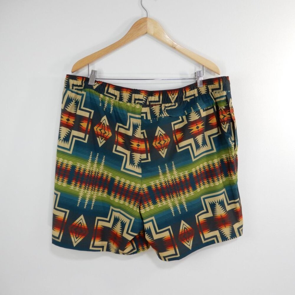 Pendleton Multicolor Patterned Swim Trunks - image 8
